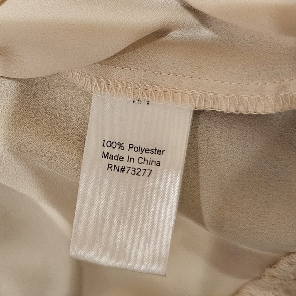 K/Lab Ruffle sheer Long Sleeve blouse - Picture 3 of 4